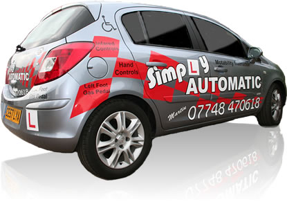get driving lessons Cardiff with Simply Automatic Driving School